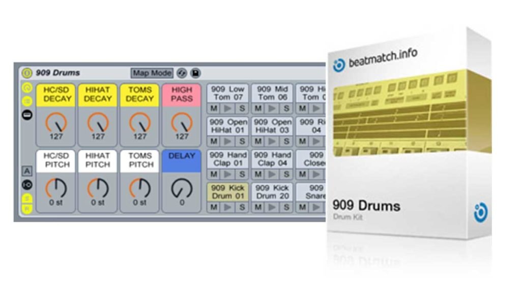 909 Ableton Live Kit ¡GRATIS este mes! 14 909_drums_drum_kit