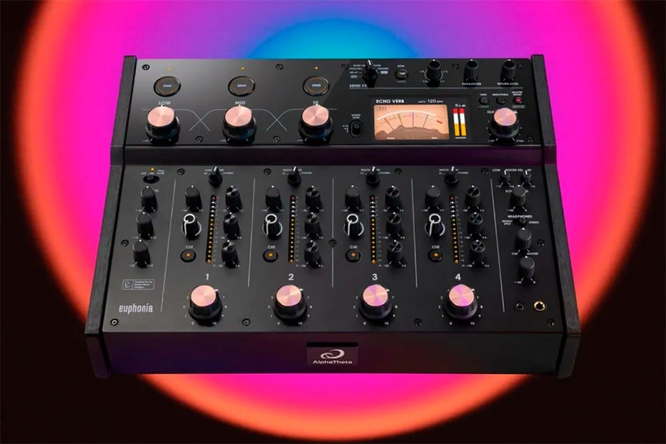 AlphaTheta Euphonia: Un Mixer Rotatorio de Alta Gama 10 AlphaTheta Euphonia