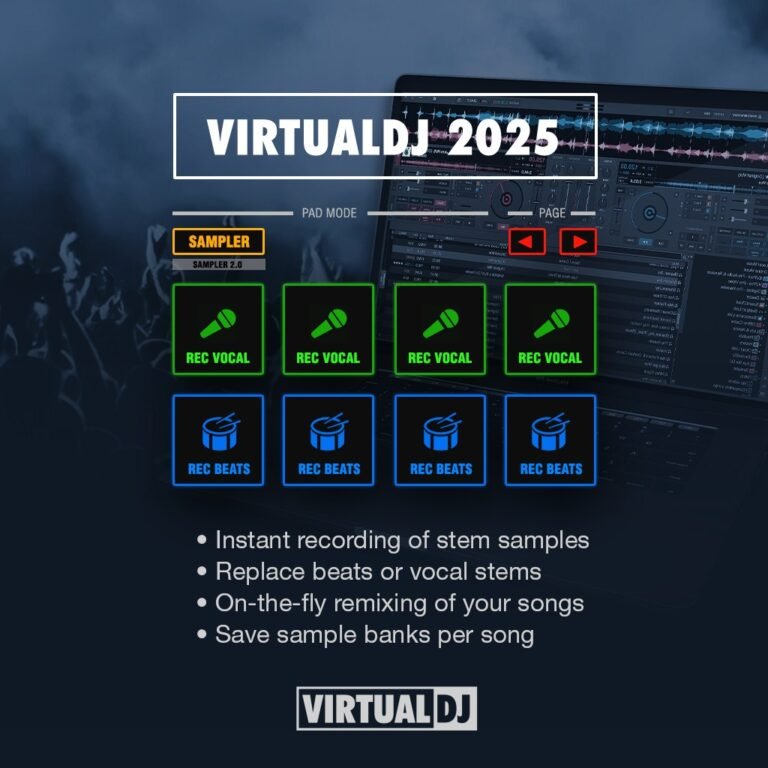 VirtualDJ 2025 StemSwap